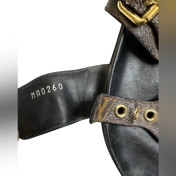 Louis Vuitton Bom Dia Flat Mule EU 37 Pre-owned - Picture 3 of 13